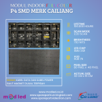 MODUL P4 RGB FULL COLOR SMD INDOOR MERK CAILIANG