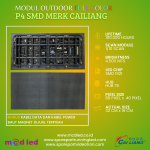 MODUL P4 RGB SMD FULL COLOR OUTDOOR MERK CAILIANG